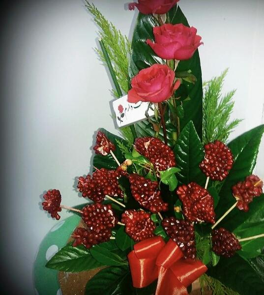 عکس گل یلدایی