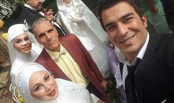 عکس عروسی واقعی سحر قریشی و همسرش