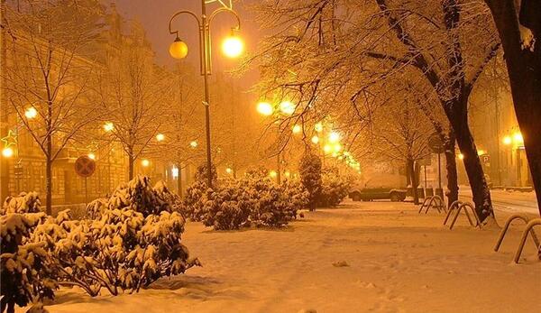 عکس شب های برفی