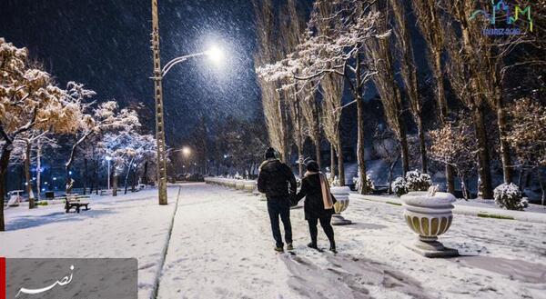 عکس شب های برفی