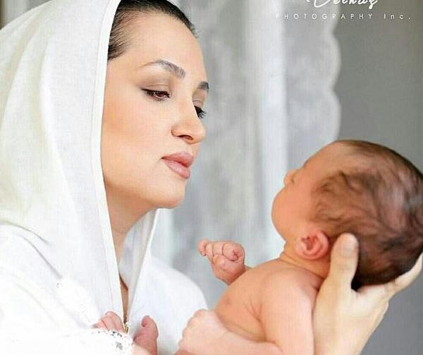 عکس رمانتیک مادر و فرزند