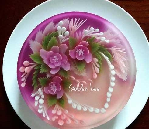 عکس ژله عروس