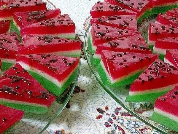 عکس ژله عروس