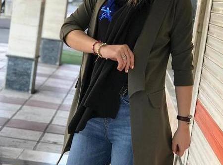 عکس مانتو اسپرت جیب دار