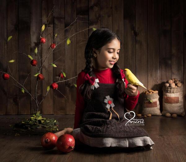 عکس یلدایی فضای باز