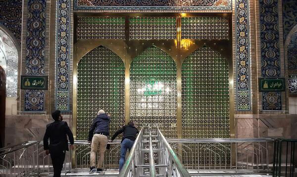 عکس یهویی از حرم امام رضا
