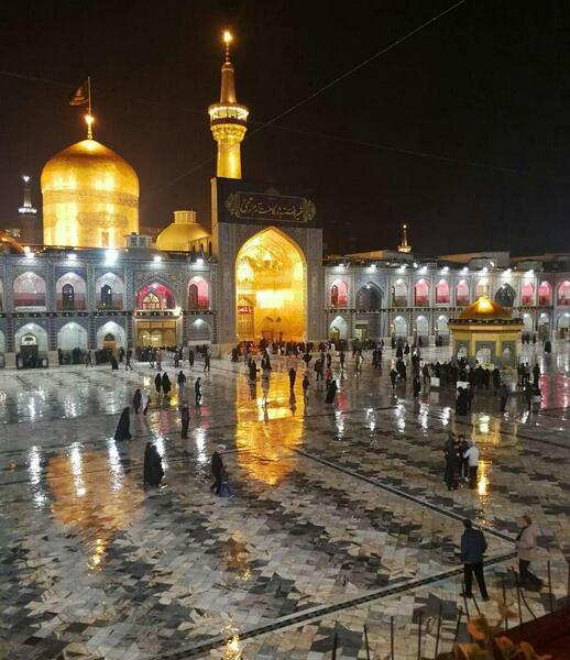 عکس یهویی از حرم امام رضا