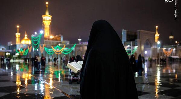 عکس یهویی از حرم امام رضا