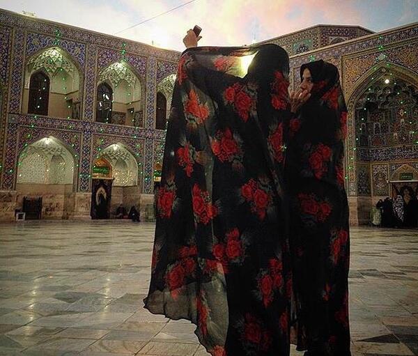 عکس یهویی از حرم امام رضا