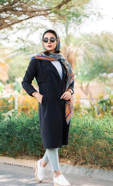 عکس مدل مانتو اسپرت و شیک دخترانه