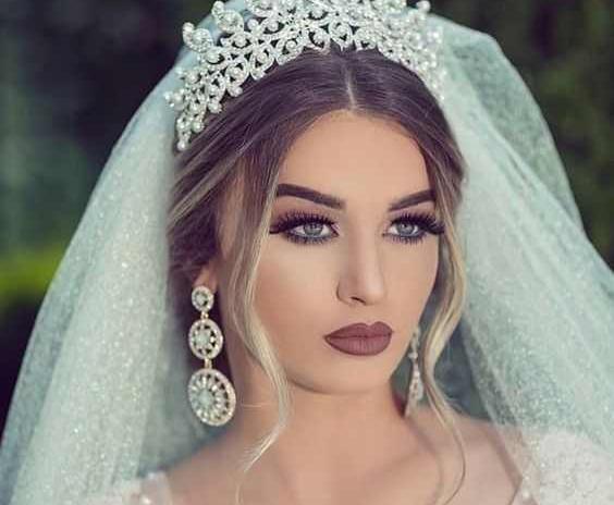 عکس عروس تنها زیبا