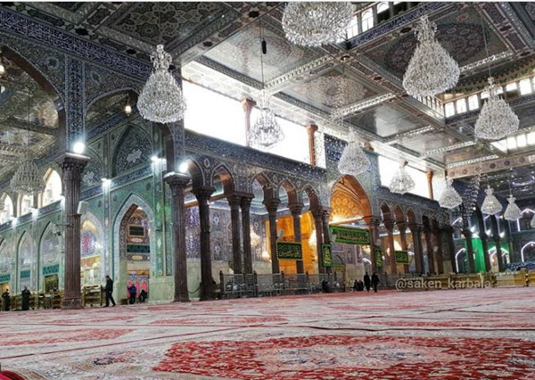 عکس حرم امام رضا خالی