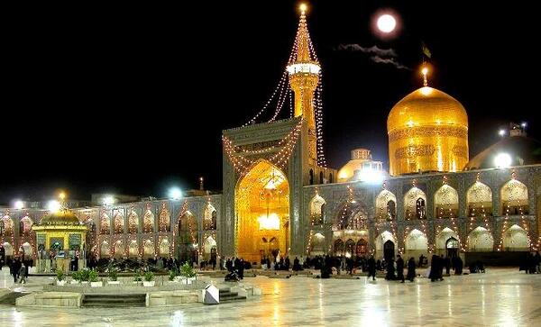 عکس حرم امام رضا خالی