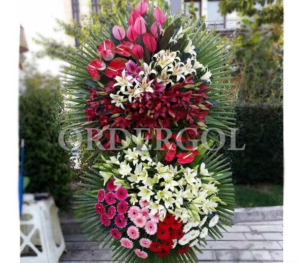 عکس دسته گل ایستاده