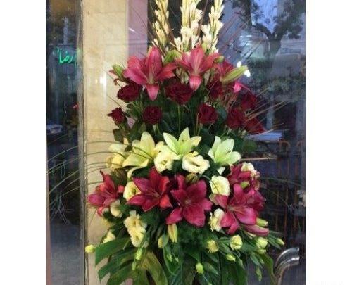 عکس دسته گل ایستاده