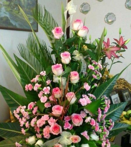 عکس دسته گل ایستاده