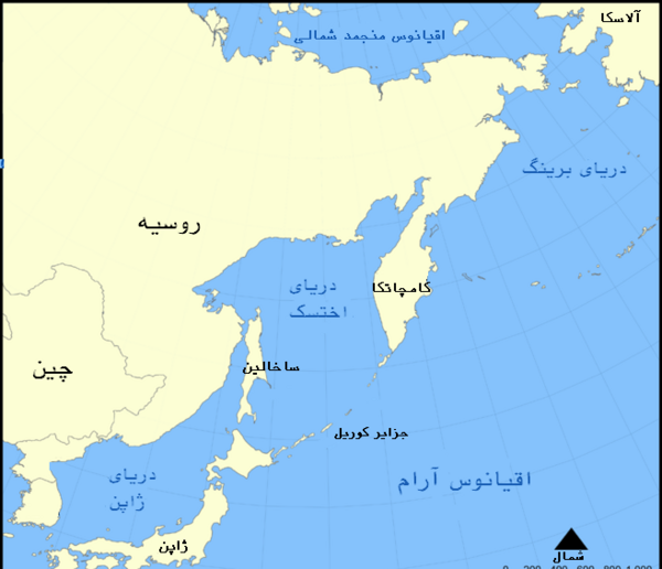 عکس دریا ژاپن