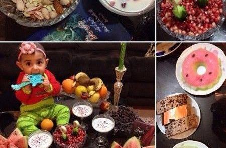 عکس یلدای چهار نفرمون