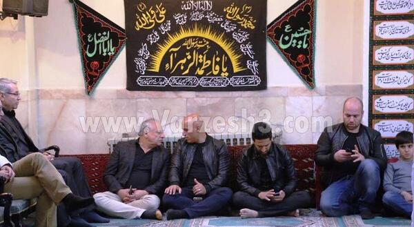 عکس مراسم فاتحه خوانی
