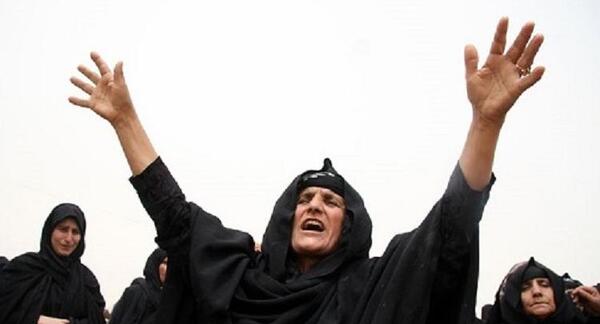 عکس مراسم فاتحه خوانی