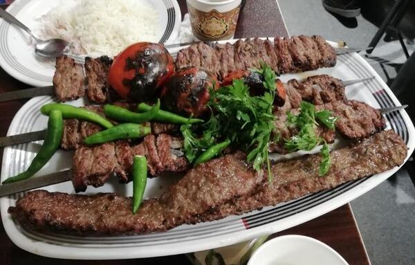 عکس چلو کباب تبریزی