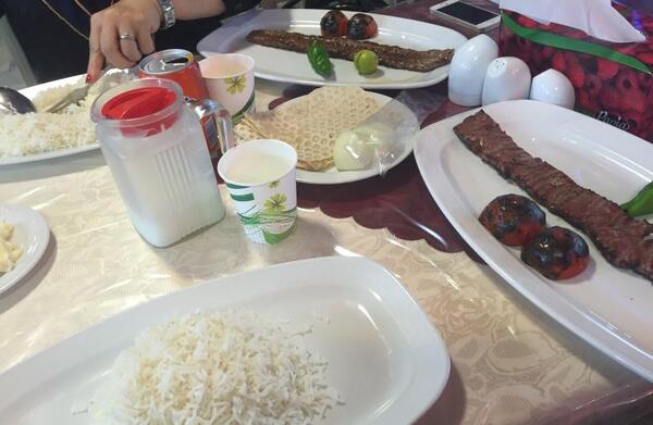 عکس چلو کباب تبریزی