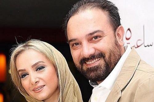 عکس رضا فیض نوروزی و همسرش