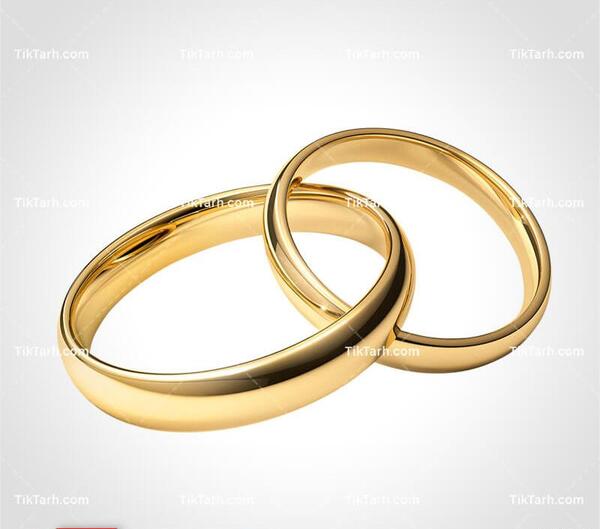 عکس لایه باز حلقه ازدواج