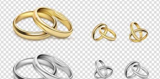 عکس لایه باز حلقه ازدواج