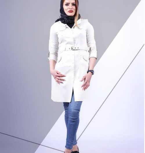 عکس مدل مانتو اسپرت سفید