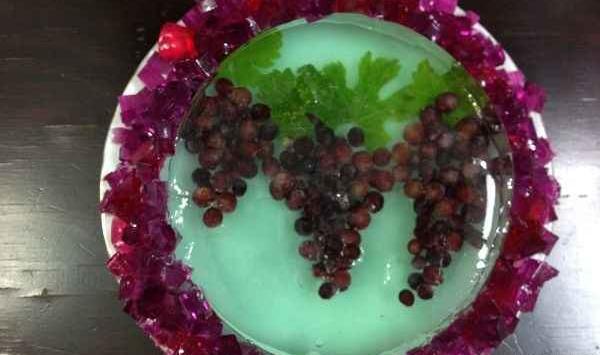 عکس ژله تزئین شده