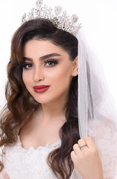 عکس عروس نیمه حجاب