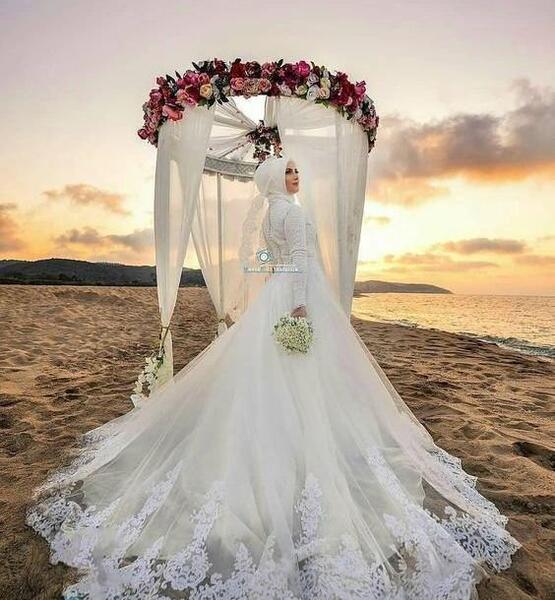 عکس عروس نیمه حجاب