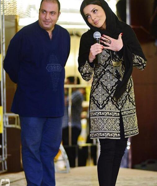 عکس سحر افتاده و حامد میرباقری