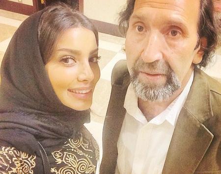 عکس سحر افتاده و حامد میرباقری