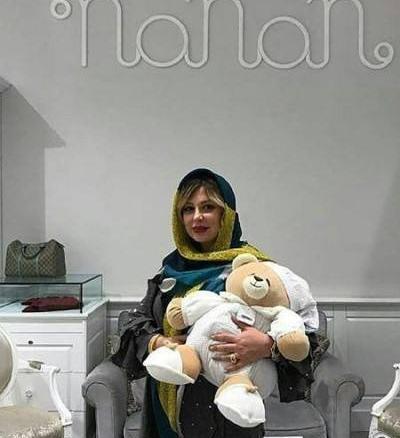 عکس نوزاد دختر نیوشا ضیغمی