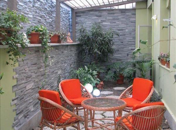 عکس ایده هایی برای طراحی حیاط خلوت