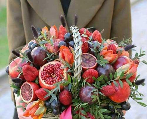 عکس دسته گل یلدایی