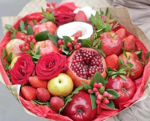 عکس دسته گل یلدایی