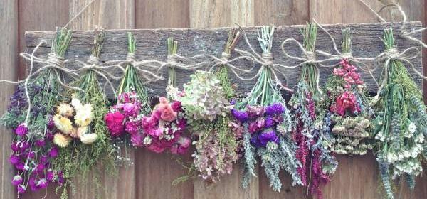 عکس ایده برای دسته گل های خشک شده