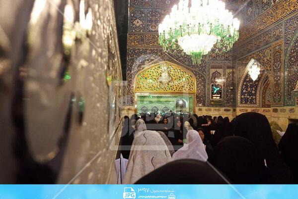 عکس خام حرم امام رضا
