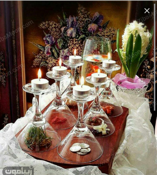 عکس ایده هفت سین نی نی سایت