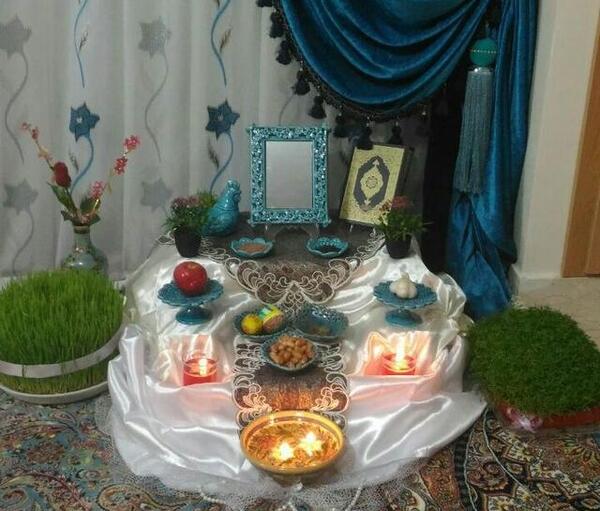 عکس ایده هفت سین نی نی سایت