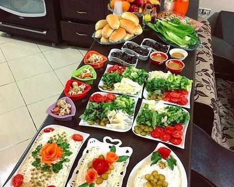 عکس ایده برای شام تولد