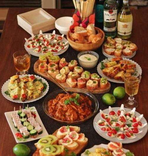 عکس ایده برای شام تولد