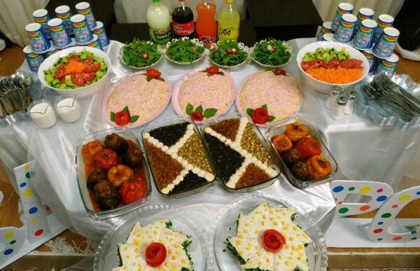 عکس ایده برای شام تولد