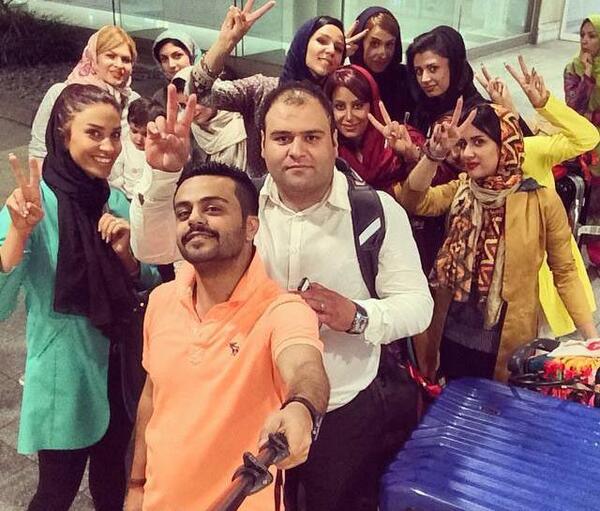عکس سعید رضایی و همسرش