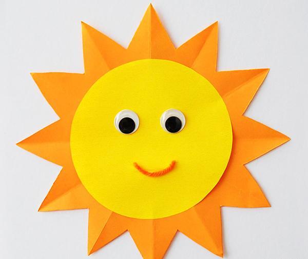 عکس ایده برای کاردستی خورشید