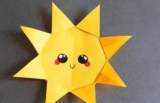 عکس ایده برای کاردستی خورشید
