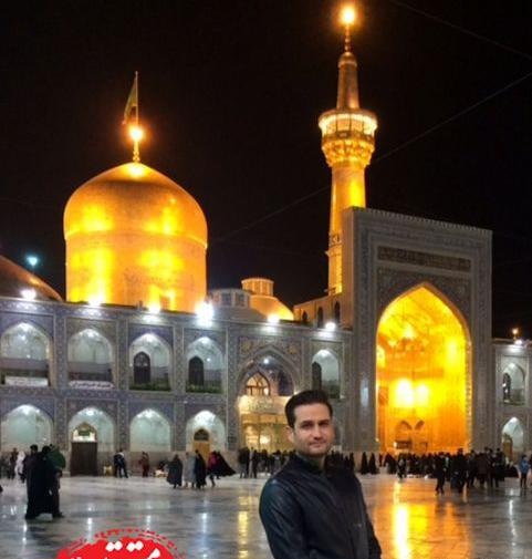 عکس دونفره حرم امام حسین